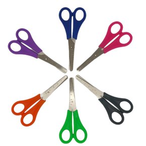 Tesoura Escolar Plus Inox 130mm