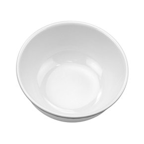 Tigela Redonda 12cm 250ml Melamina Branca Bestfer