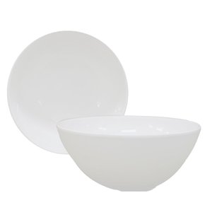 Tigela Redonda 13,5cm Melamina 500ml Branca Bestfer