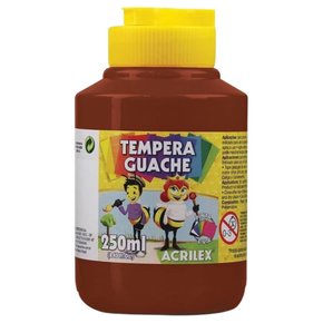 Tinta Guache 250ml Marrom