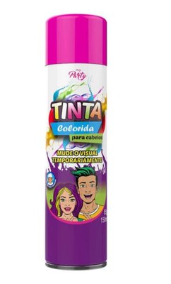 Tinta Para Cabelos Temporária My Party Rosa Pink 150ml