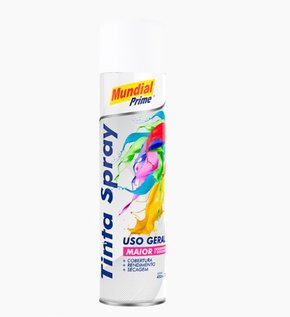 Tinta Spray Mundial Prime 400ml Branco