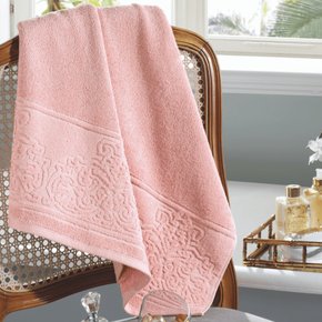 Toalha Banho Jacquard Confort 70x140cm Dohler Rose