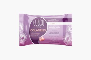 Toalha Umedecida Demaquilante Colágeno 25 Unidades