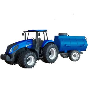 Trator Tanque New Holland Agriculture De Plástico Usual Brinquedos