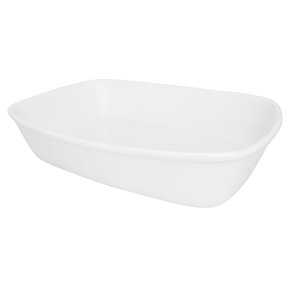 Travessa Refratário Bake G 30 x 21 cm Branco Oxford