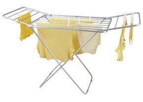 Varal De Chão Com Abas Alumínio