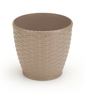 Vaso Rattan 10 Litros Palha
