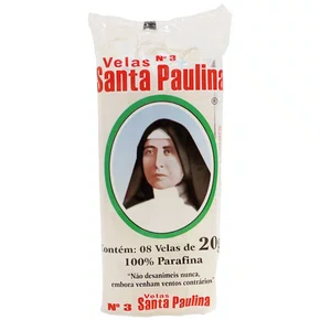 Vela Palito Santa Paulina Branca N3 Trento