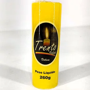 Vela Votiva AmareloTrento 50 mm