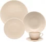 Aparelho De Jantar E Chá Biona 20 Peças Creme
