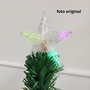Árvore De Natal 120cm Com Leds Coloridos Onix 140 Galhos