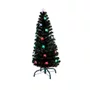 Árvore De Natal 150 CM 190 Galhos Onix Com Fibra Óptica