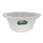 Bacia Plástica 2,5L Transparente Plasvale