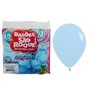 Balão 7'' Candy Colors Azul 25 Unidades