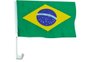 Bandeira Do Brasil Para Carro Com Haste 30x45cm
