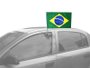Bandeira Do Brasil Para Carro Com Haste 30x45cm