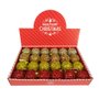 Bola De Natal Avulsa Com Glitter 6cm