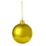 Bola Natal Lisa 10cm Dourada