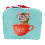 Bolsa Térmica Gatos Poliéster 22 cm
