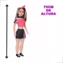 Boneca Brandy Passeio 75 CM