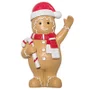 Boneco Enfeite De Natal Biscoito Resina 14,5 CM