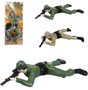 Boneco Militar Rastejante A Pilha