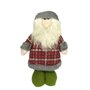 Boneco Natalino De Pelúcia Em Pé Xadrez 41cm Sortido Rio Master