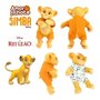 Boneco Vinil Rei Leão Simba Coleção Amor De Filhotes