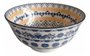 Bowl Decorativo Azul E Amarelo 12x6cm