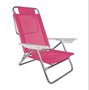 Cadeira De Praia Reclinável Summer Pink