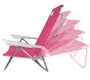 Cadeira De Praia Reclinável Summer Pink