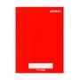 Caderno Brochura 1/4 48 Folhas Vermelho