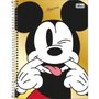 Caderno Espiral 1 Matéria 80 Folhas Mickey