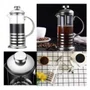 Cafeteira Francesa Vidro e Metal 350 ml