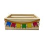 Caixote Decorativo MDF Festa Junina 21cm