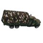 Caminhão Militar Plástico Com Motor À Fricção Jr Toys