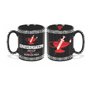 Caneca 300ml Preta Porcelana Enfermagem