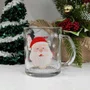 Caneca De Vidro Natal Cartoon 330 ML