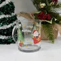 Caneca De Vidro Natal Cartoon 330 ML