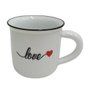 Caneca Decorativa Porcelana 140ml Interponte