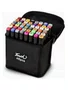 Caneta Marcador Touch Twin Marker 48 Cores Ponta Dupla