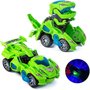 Carro Transforme Dinossauro De Combate Som Colors A Pilha