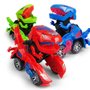 Carro Transforme Dinossauro De Combate Som Colors A Pilha