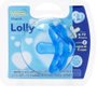 Chupeta Silicone Azul Lolly