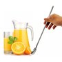 Colher Longa Em Inox Para Mexer Suco Drinks Caipirinha 30cm Rio Tijucas