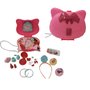 Conjunto Bolsa De Beleza De Plástico Com 27 Acessórios Linda Rainha JR Toys