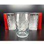 Conjunto Copo de Vidro Vegas 340ml 3 Peças Transparente