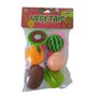Conjunto Cozinha Vegetais E Frutas Velcro