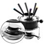 Conjunto Fondue Inox Com 10 Peças